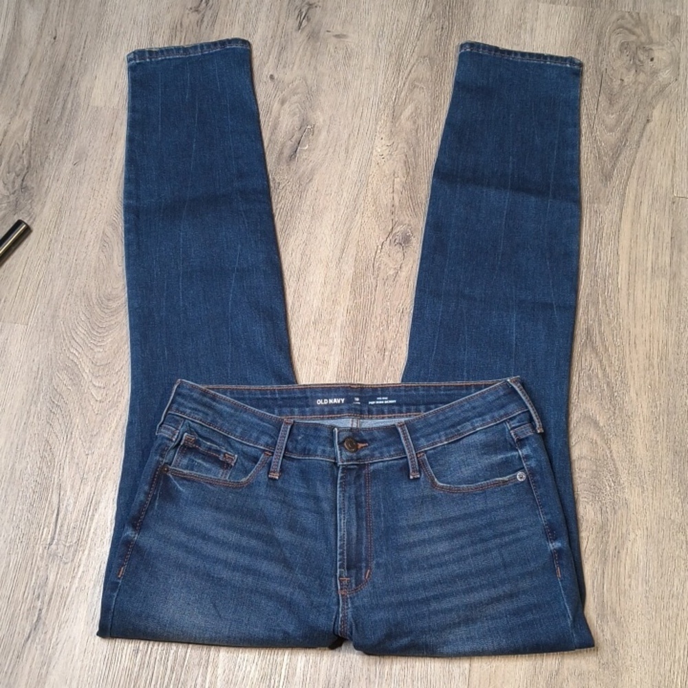 sac959👖Mid Rise Pop Icon Skinny w/31" Inseam Old Navy Denim Jeans